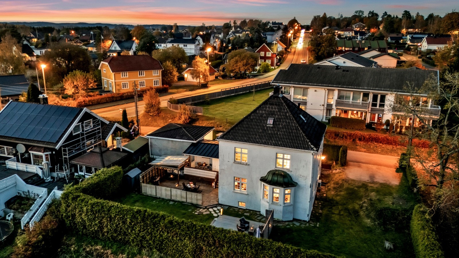 Kort og trygg gangvei til barnehage og skole i nærområdet. Galleribilde