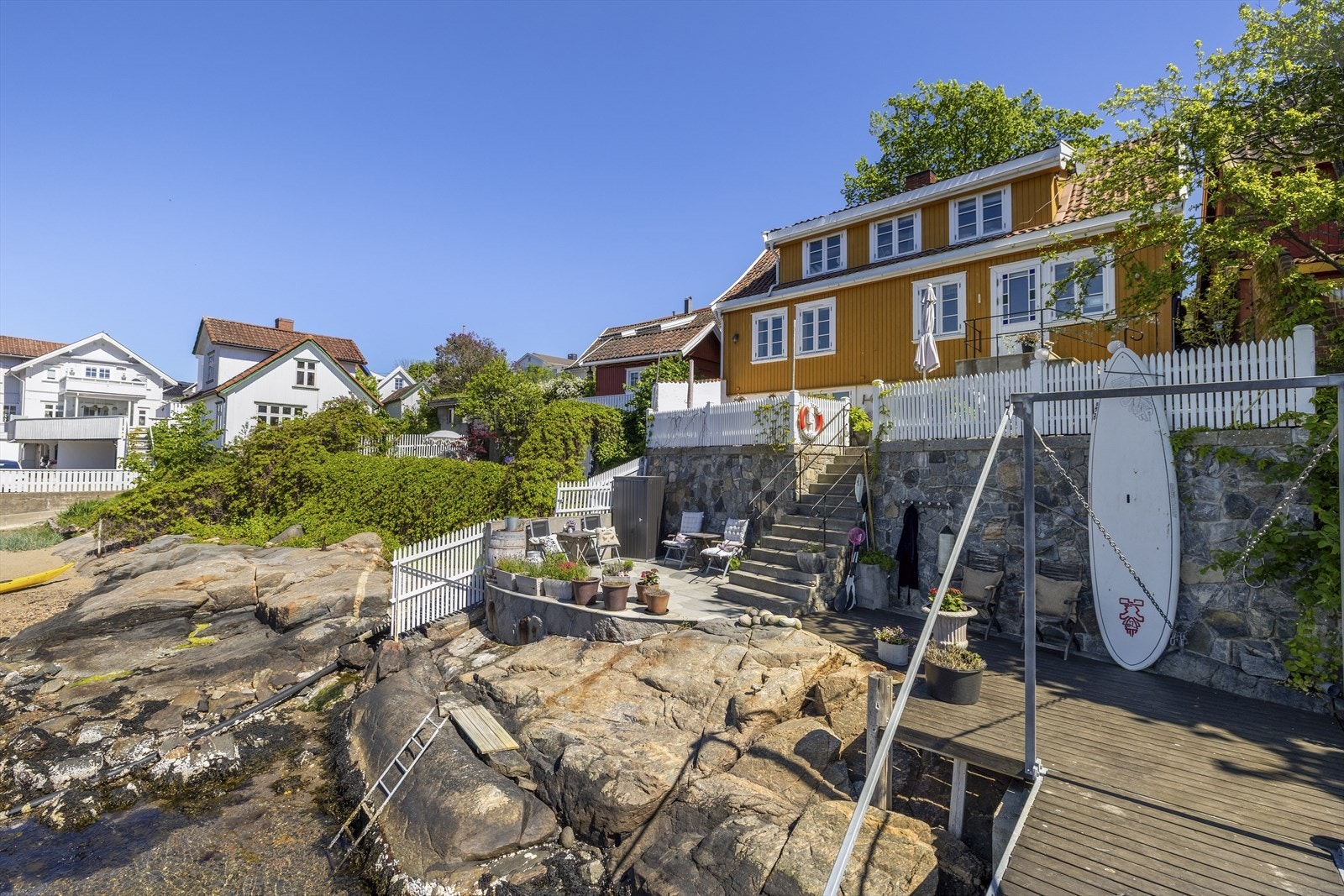 Skjærgårdsidyll i Drøbak - samtidig som det er en kort rusletur til sentrum med bymessige kvaliteter. Galleribilde