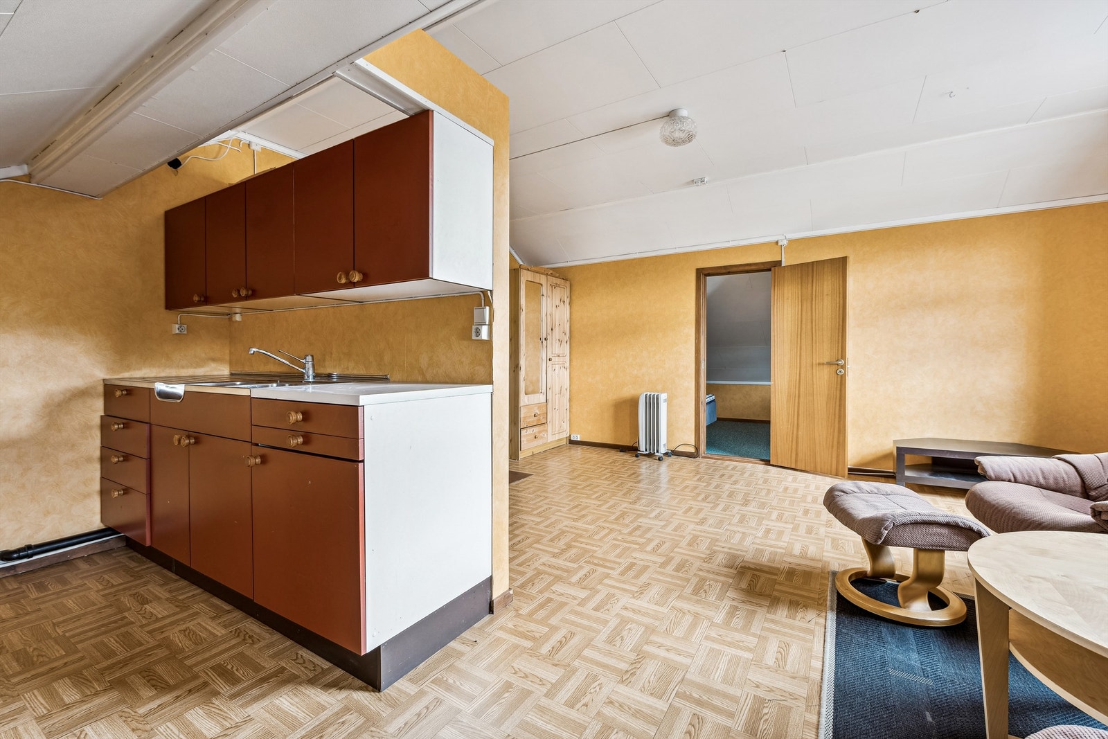 Hoveddel - kjøkken og stue Galleribilde