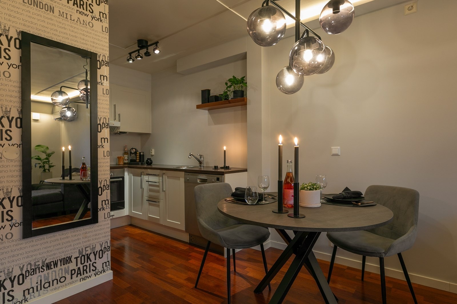 Kveldsstemning. Galleribilde