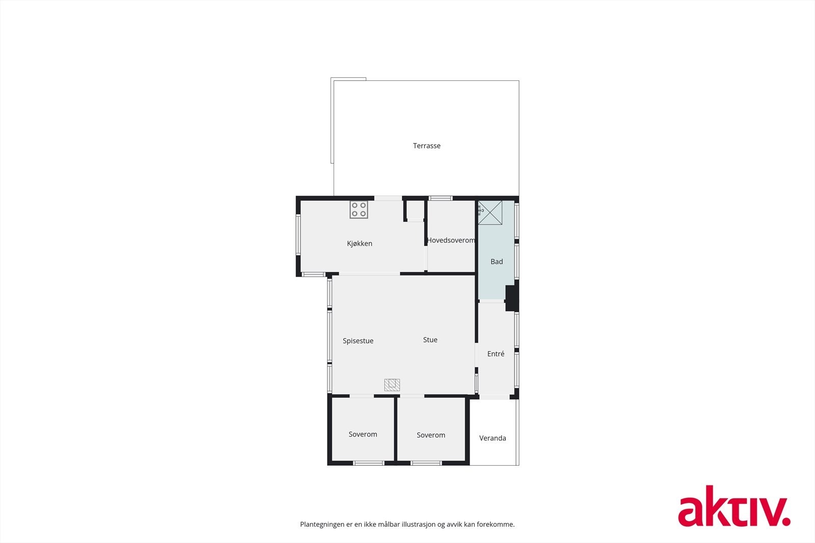 Plantegning. Galleribilde