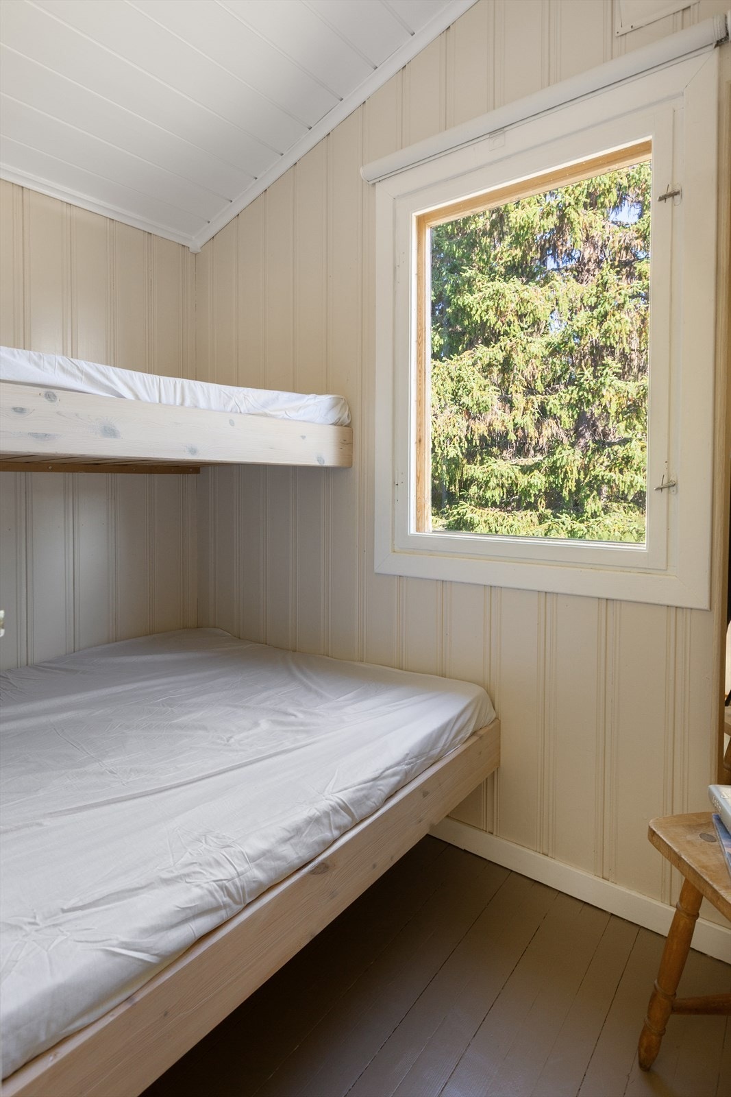 Det andre soverommet har praktisk familiekøye. Galleribilde