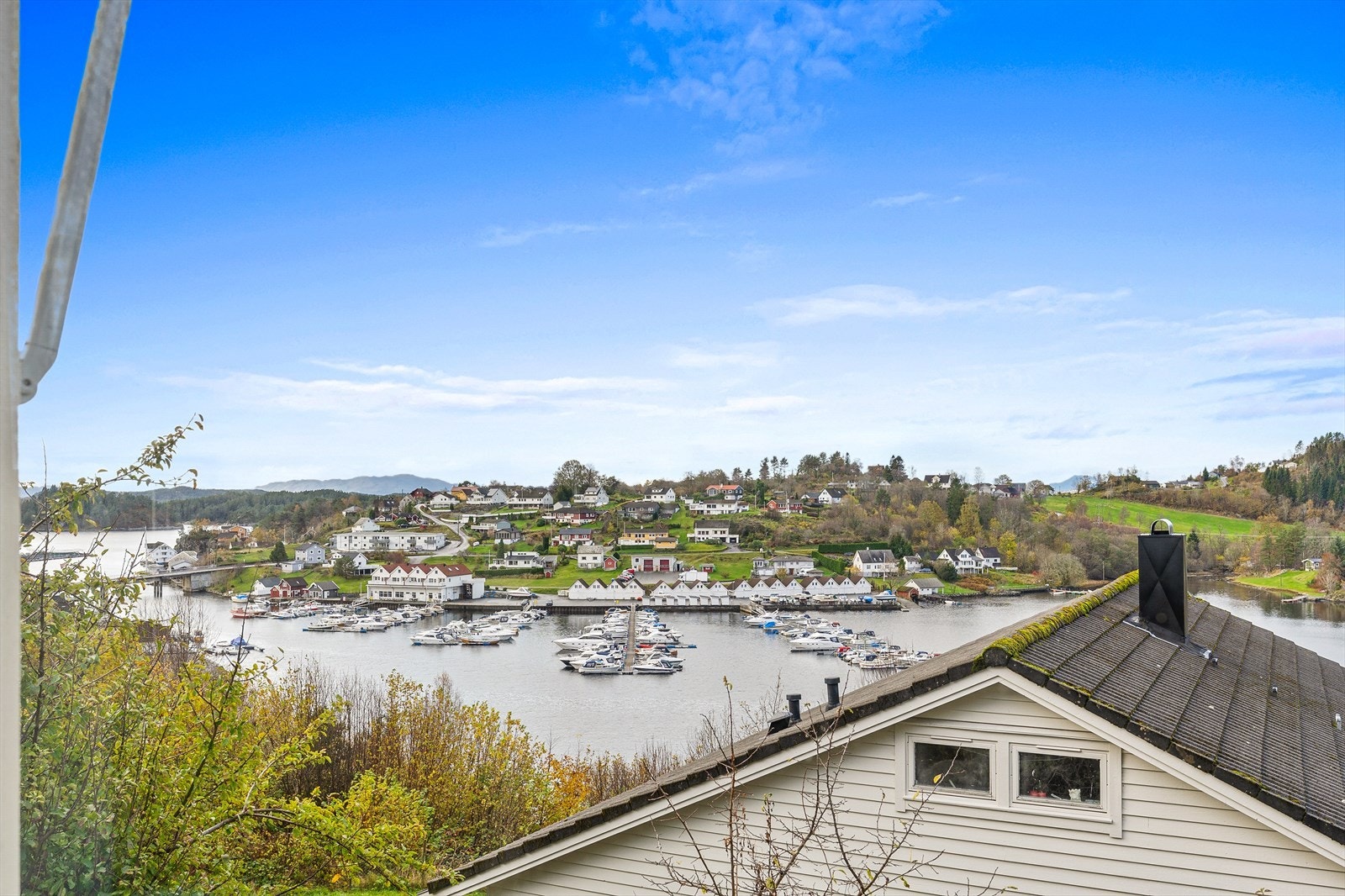 Utsikt fra stuen Galleribilde