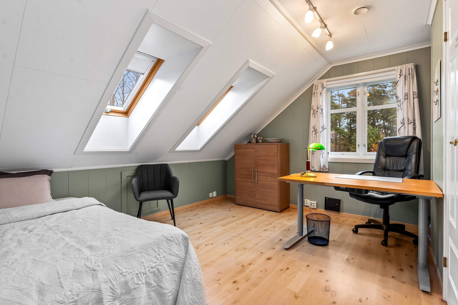 Her gis det plass til både familie, hjemmekontor og gjester. Galleribilde