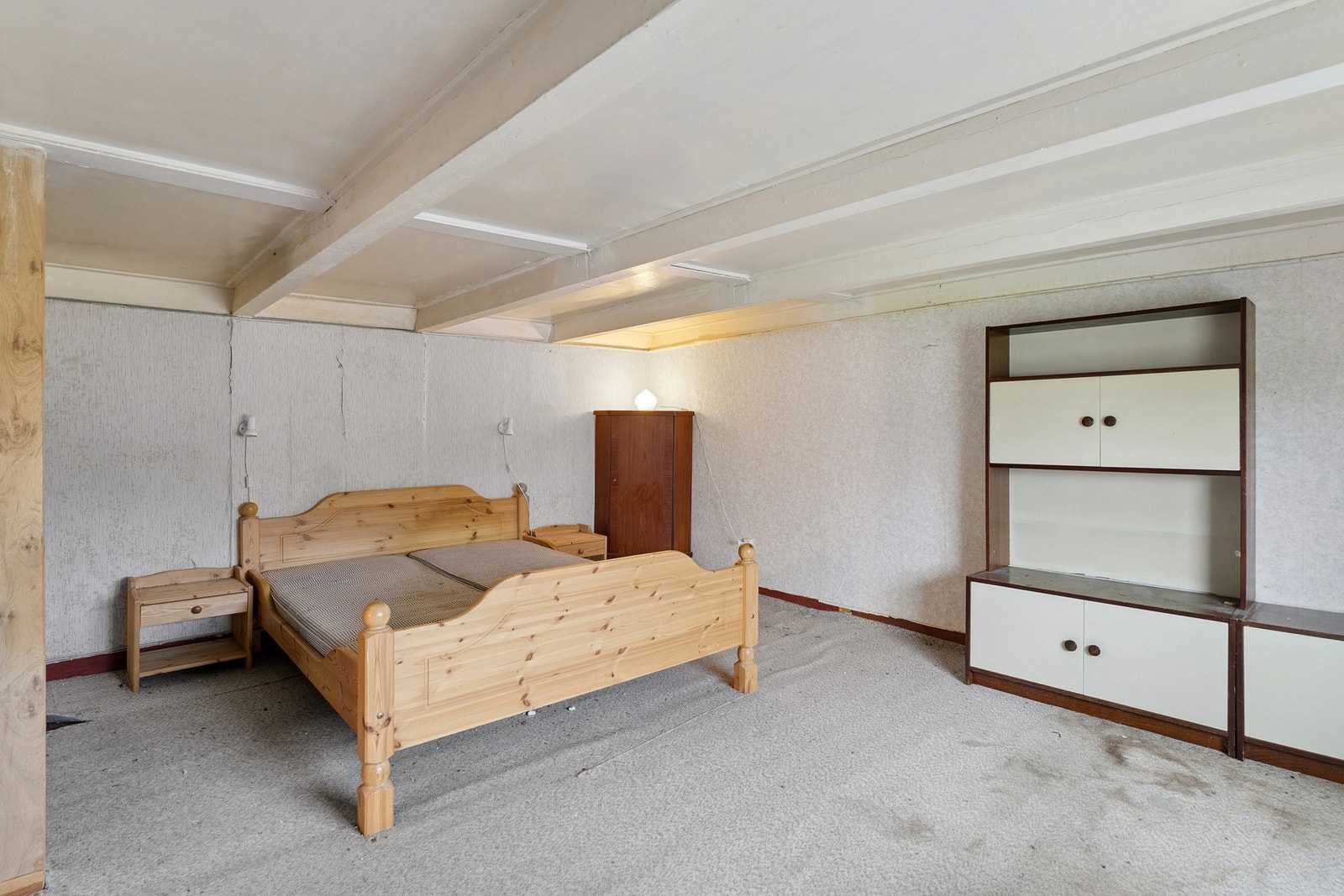 Hovedsoverom på loft Galleribilde