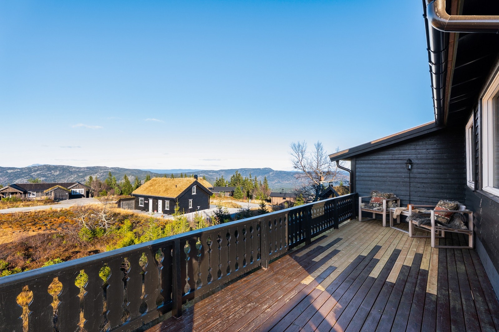 Her kan man enkelt flytte seg etter sola Galleribilde