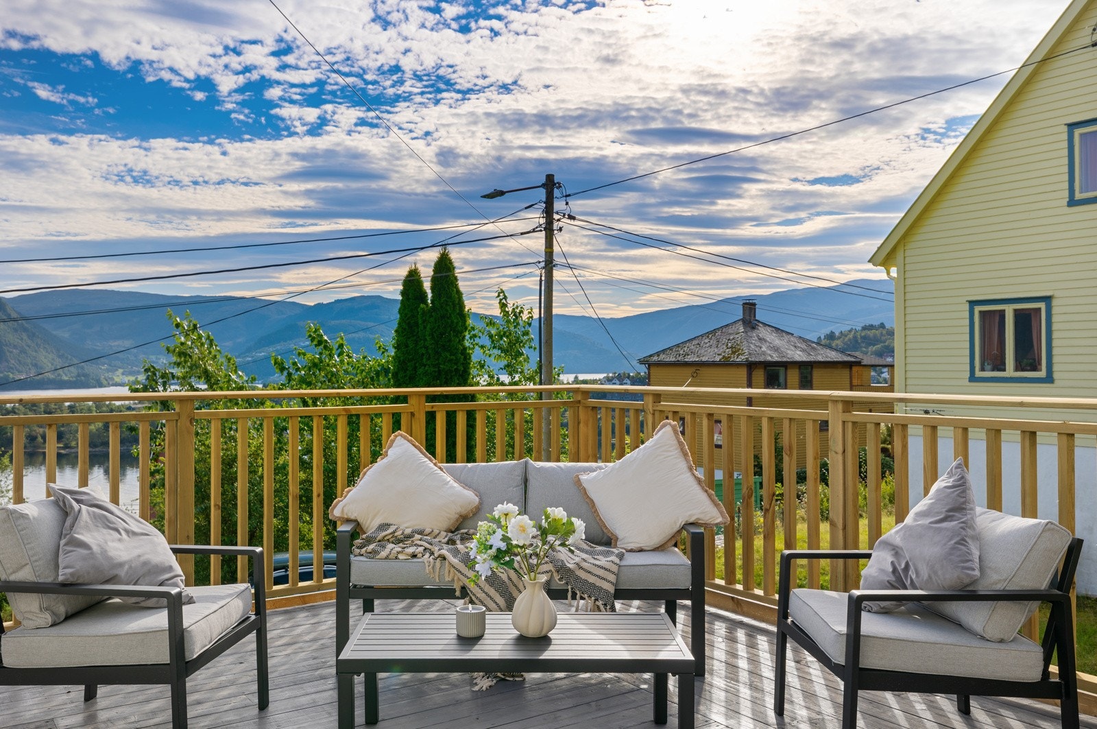 God plass til diverse utemøblement. Galleribilde