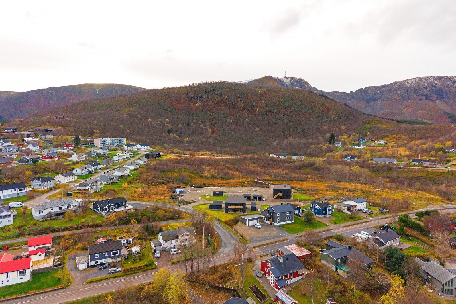 Internt i boligfeltet vil du etterhvert finne flere flotte samlingsplasser for store og små. Galleribilde