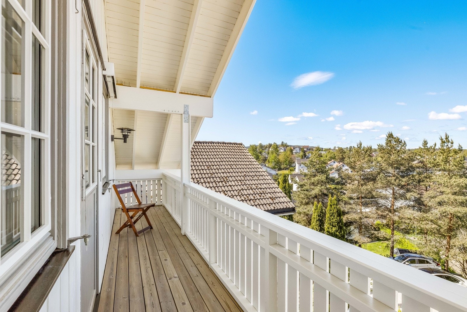 Balkong fra soverom i 2 etg. Galleribilde