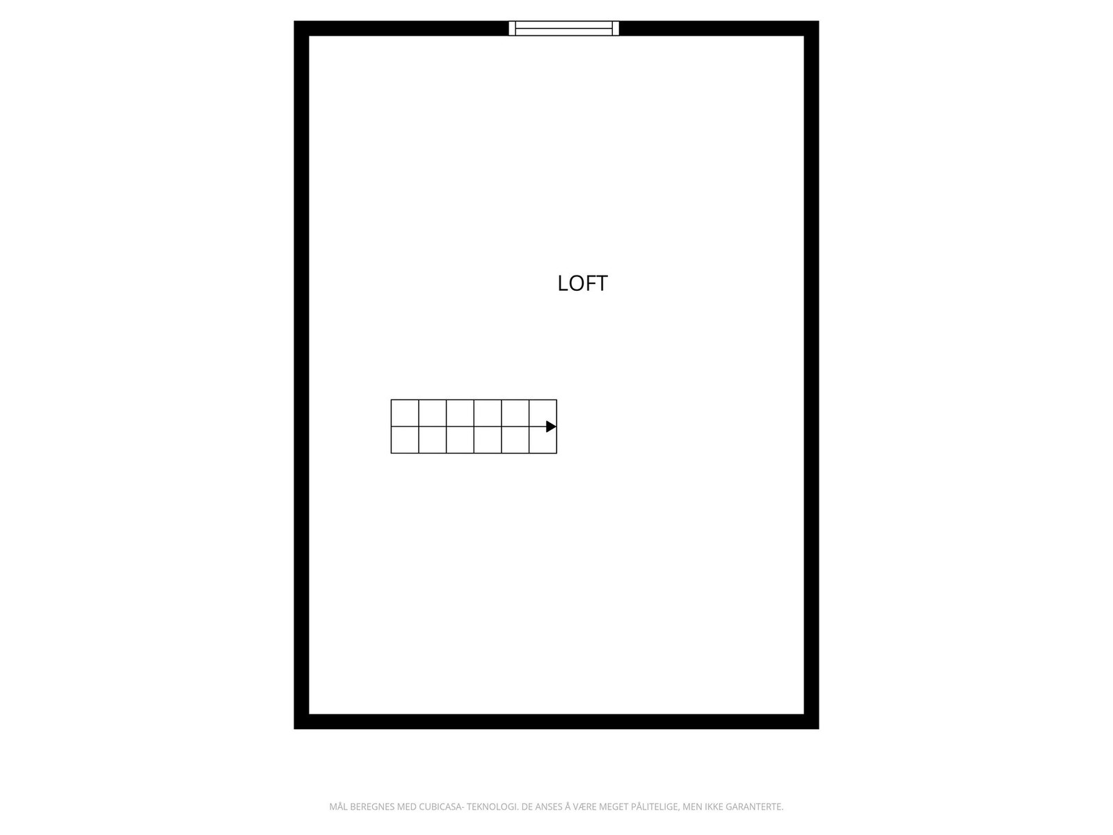 Plantegning loft/hems Galleribilde