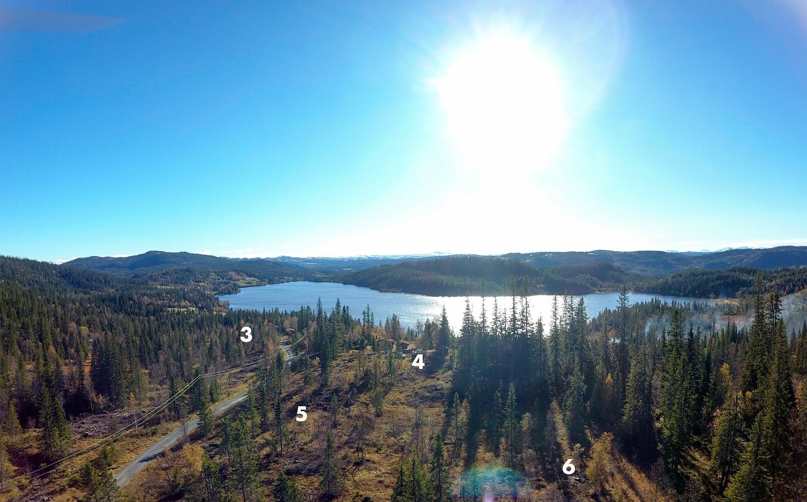 Det er lagt godt til rette for egenvisning i området. Du kan også avtale visning direkte med grunneier Galleribilde