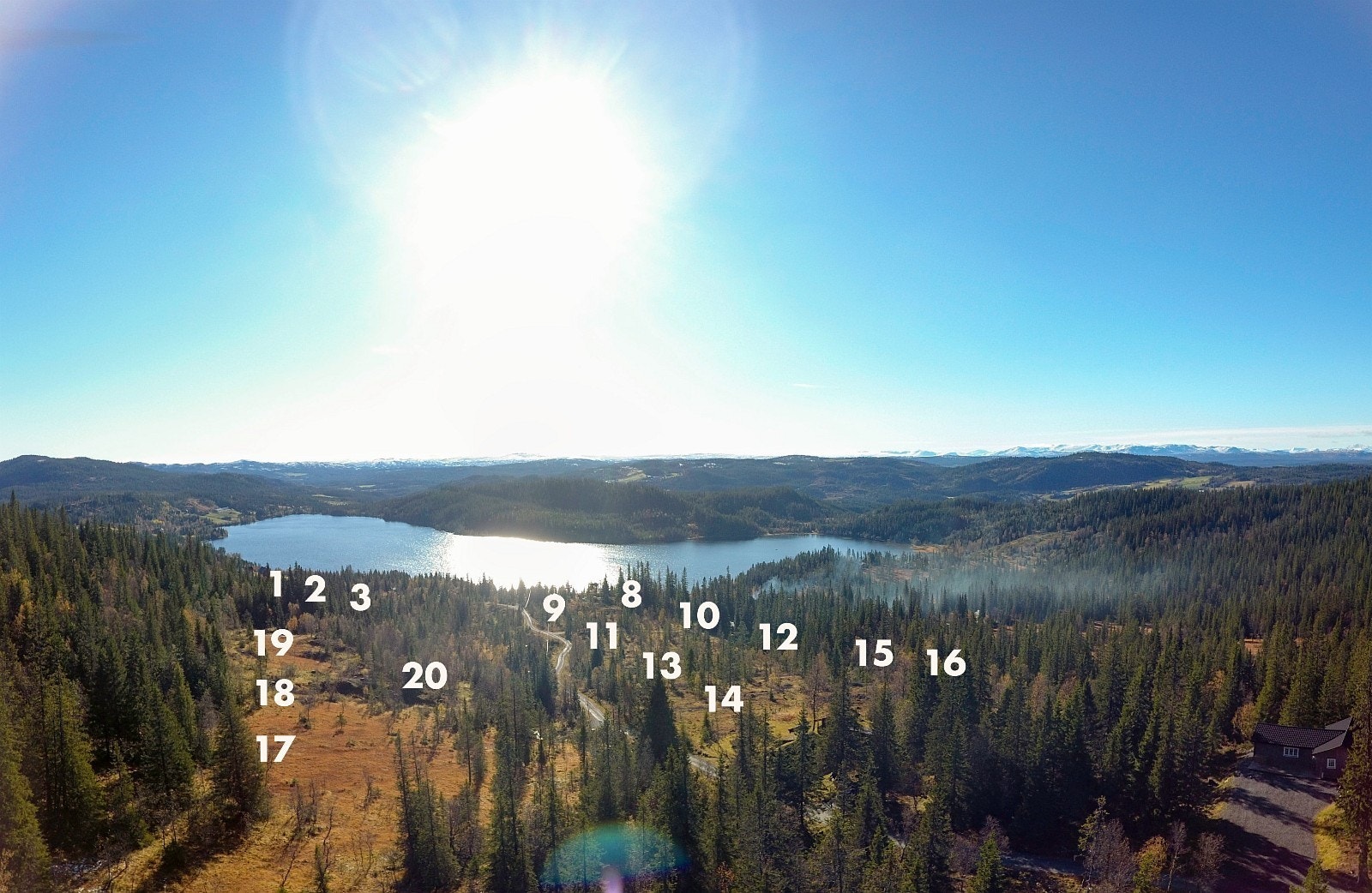 Velkommen til Ramstadsjøen og Slette hyttefelt! Galleribilde