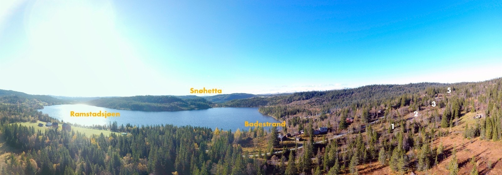 Stedet gir fine muligheter for jakt på småvilt i sesong. Ramstadsjøen er kjent for bra Ørretfiske Galleribilde