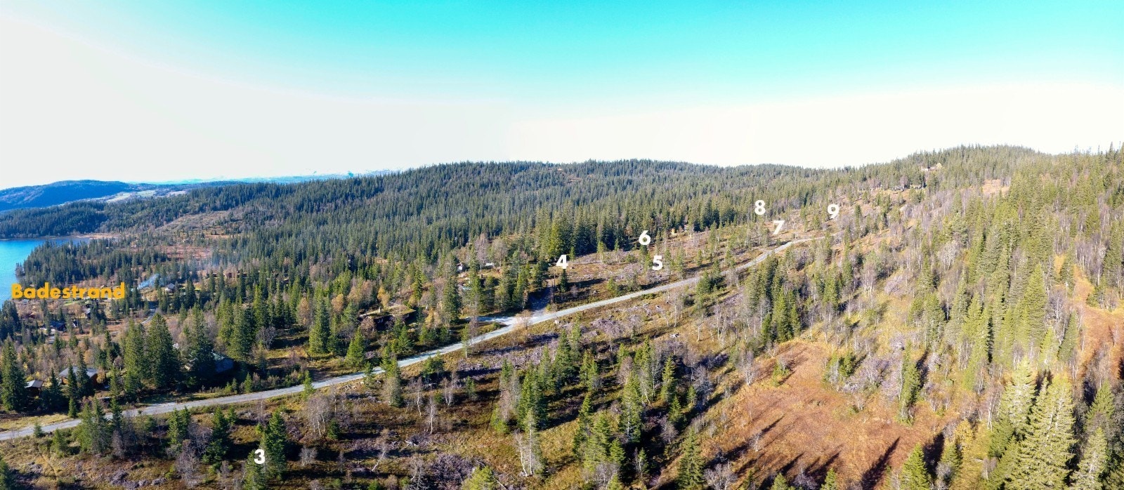 Slette er tilgjengelig for bil hele året og byr på gode turmuligheter sommer som vinter Galleribilde