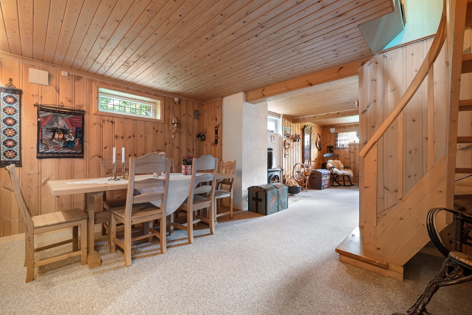 Kjellerstue. Galleribilde