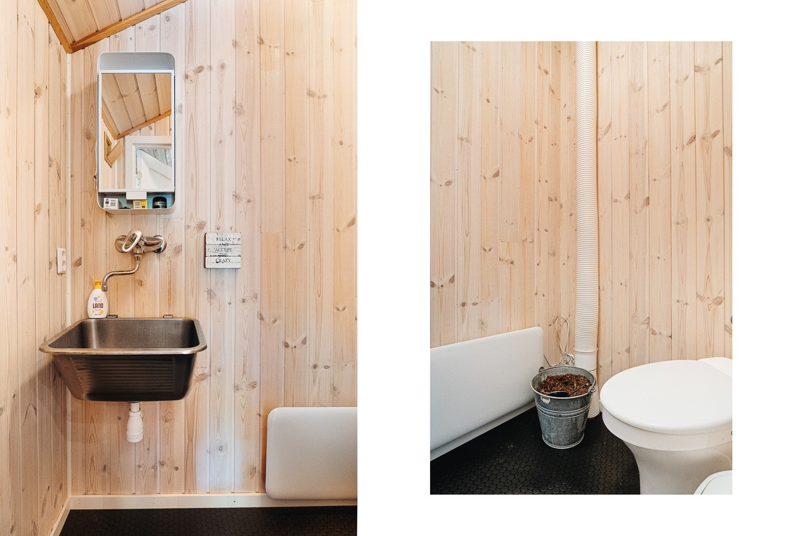 Fra gangen er det tilkomst til gjestetoalett. Galleribilde