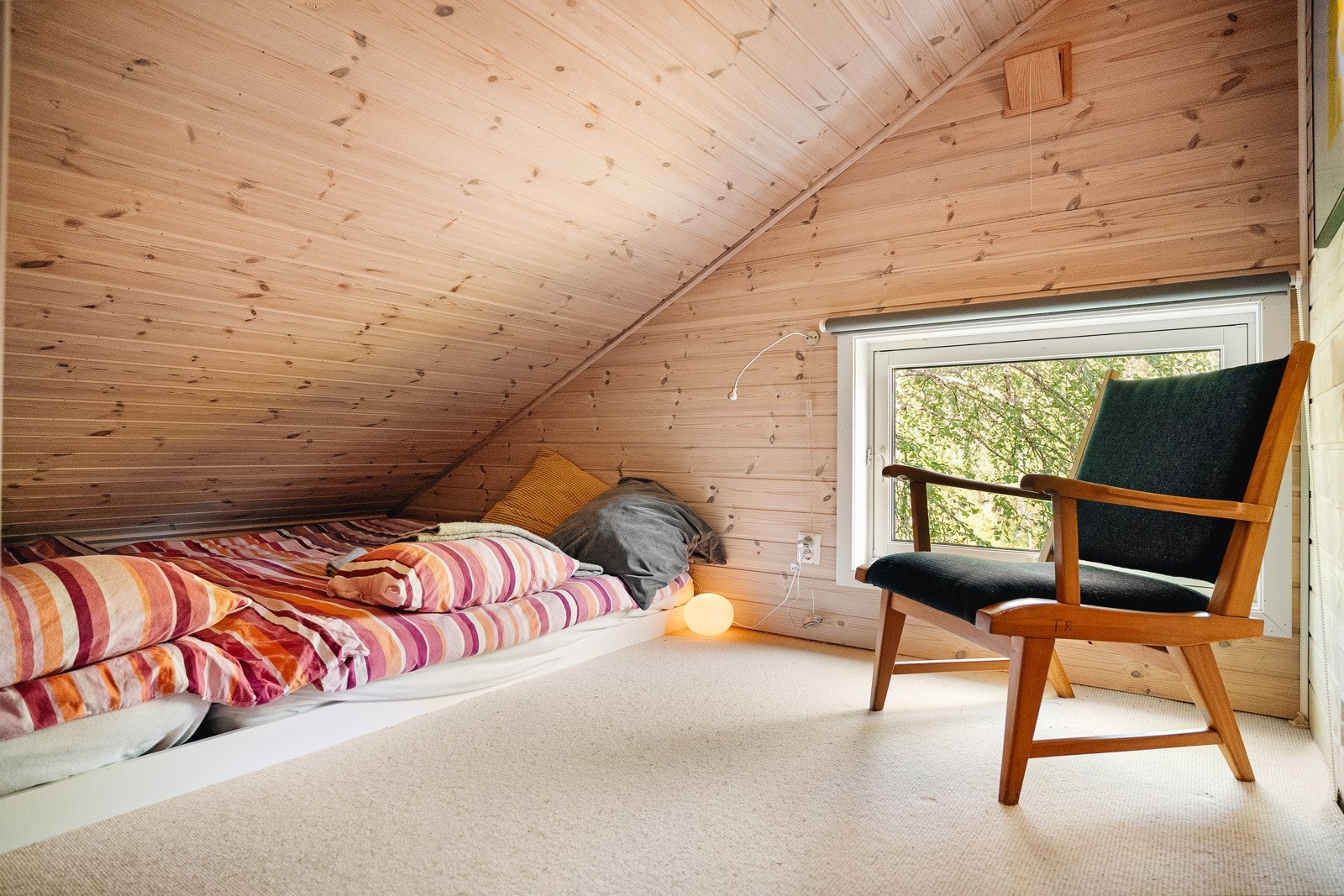 God plass til ønsket sengeløsning og annen ønsket møblering. Galleribilde