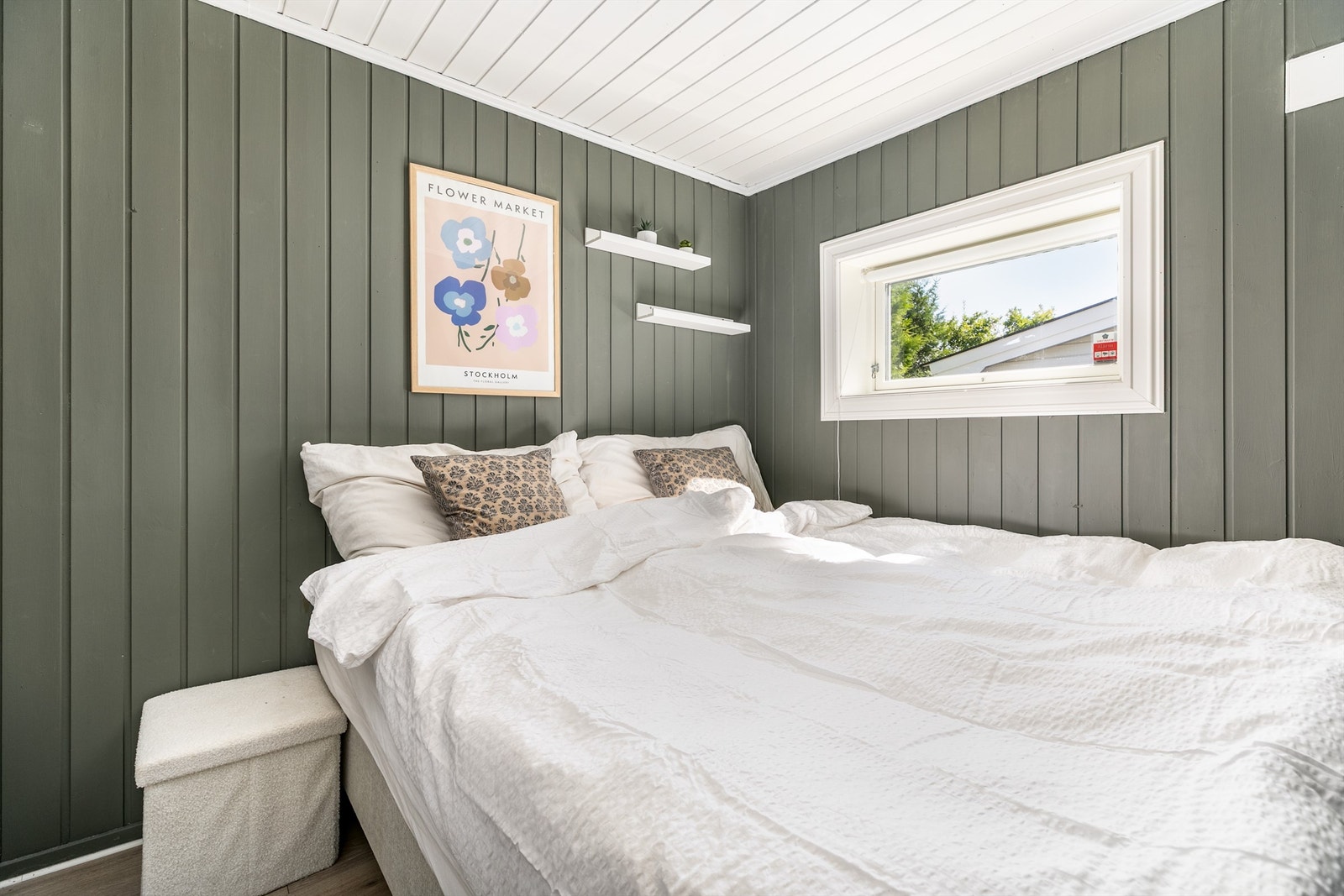 Soverom II er oppmålt til like over 6 kvm. Galleribilde