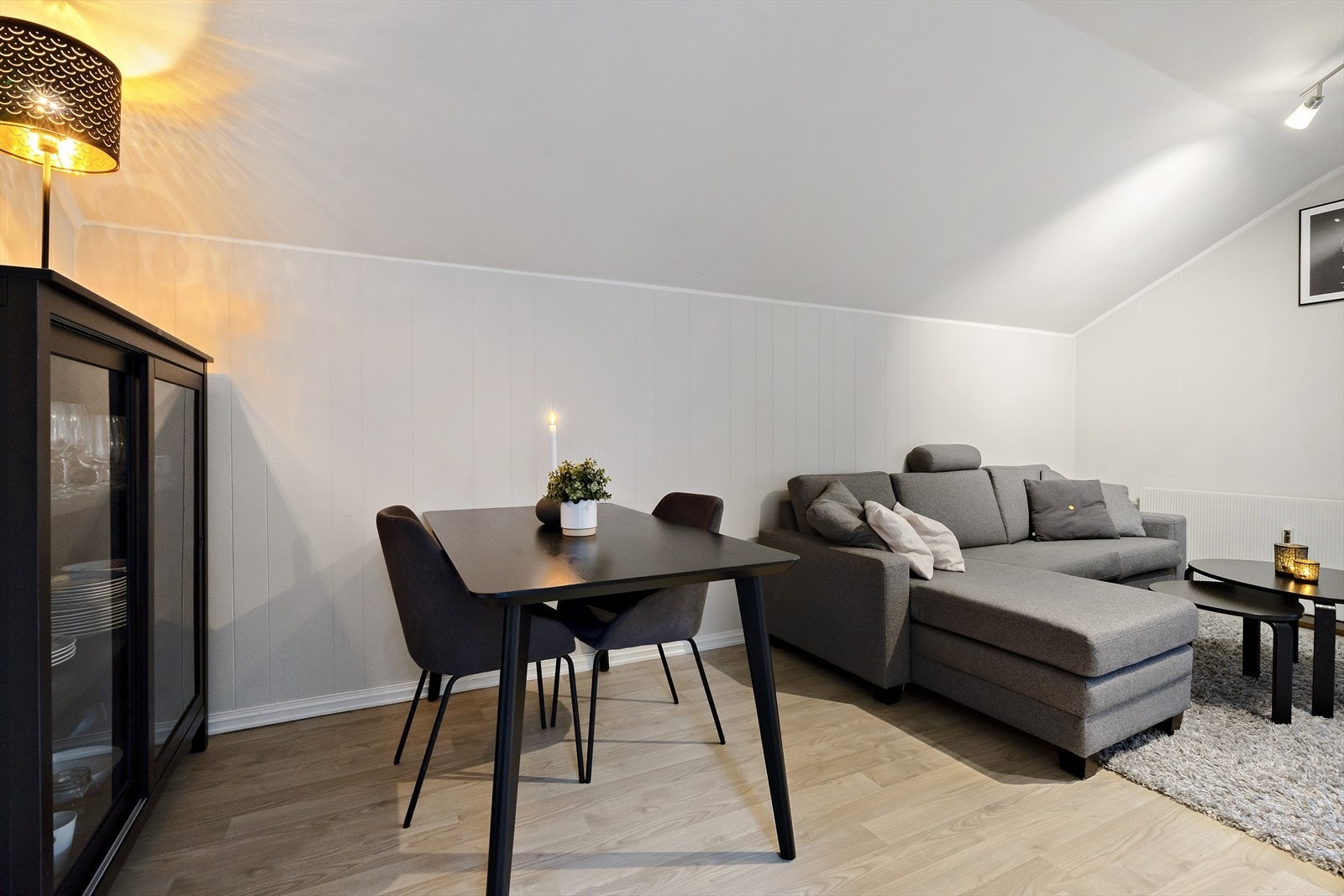 Leiligheten selges møblert Galleribilde