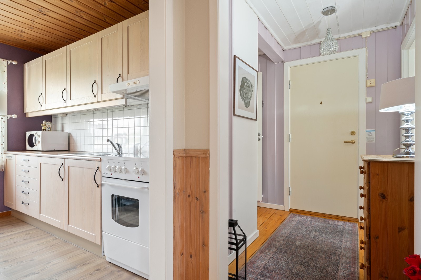 Gang/entré med plass til kommode Galleribilde