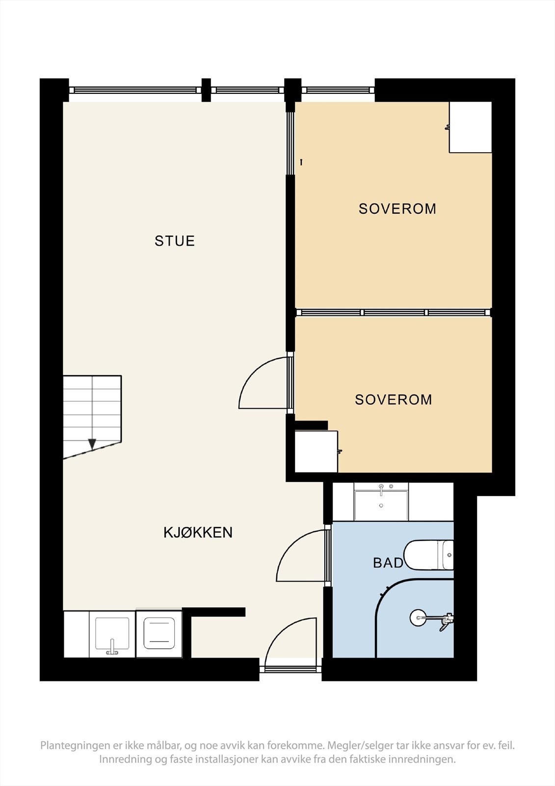 Planskisse Galleribilde