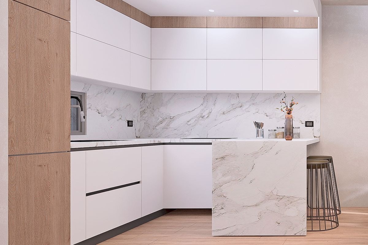 Flott kjøkken Galleribilde