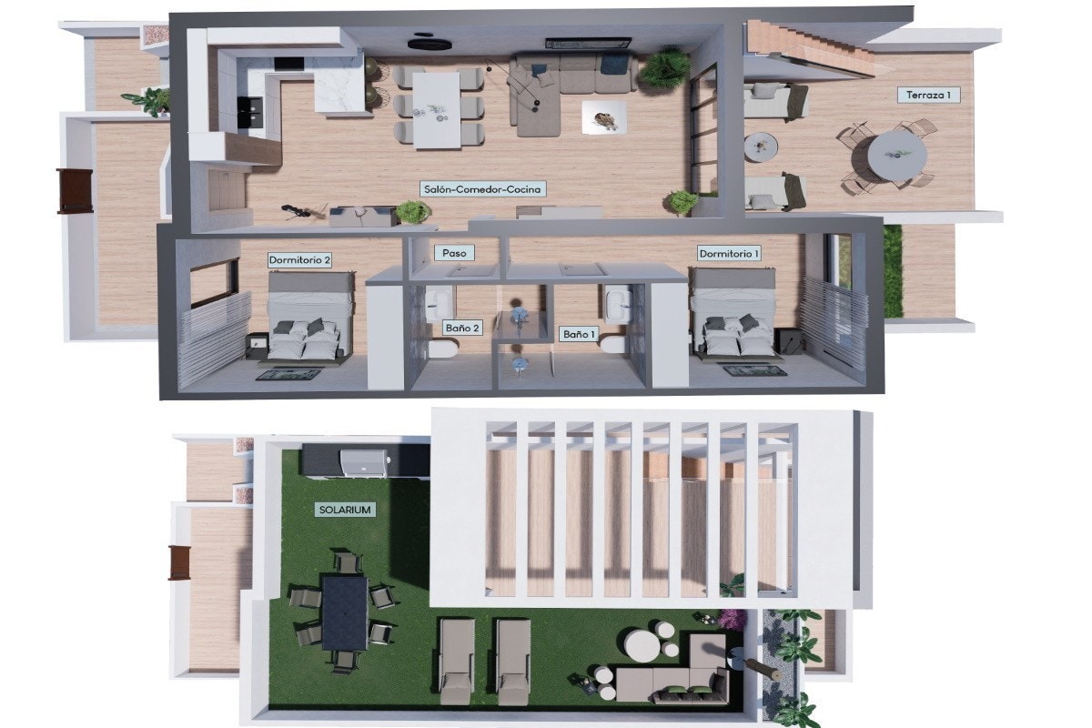 Plantegning 2. etasje Galleribilde