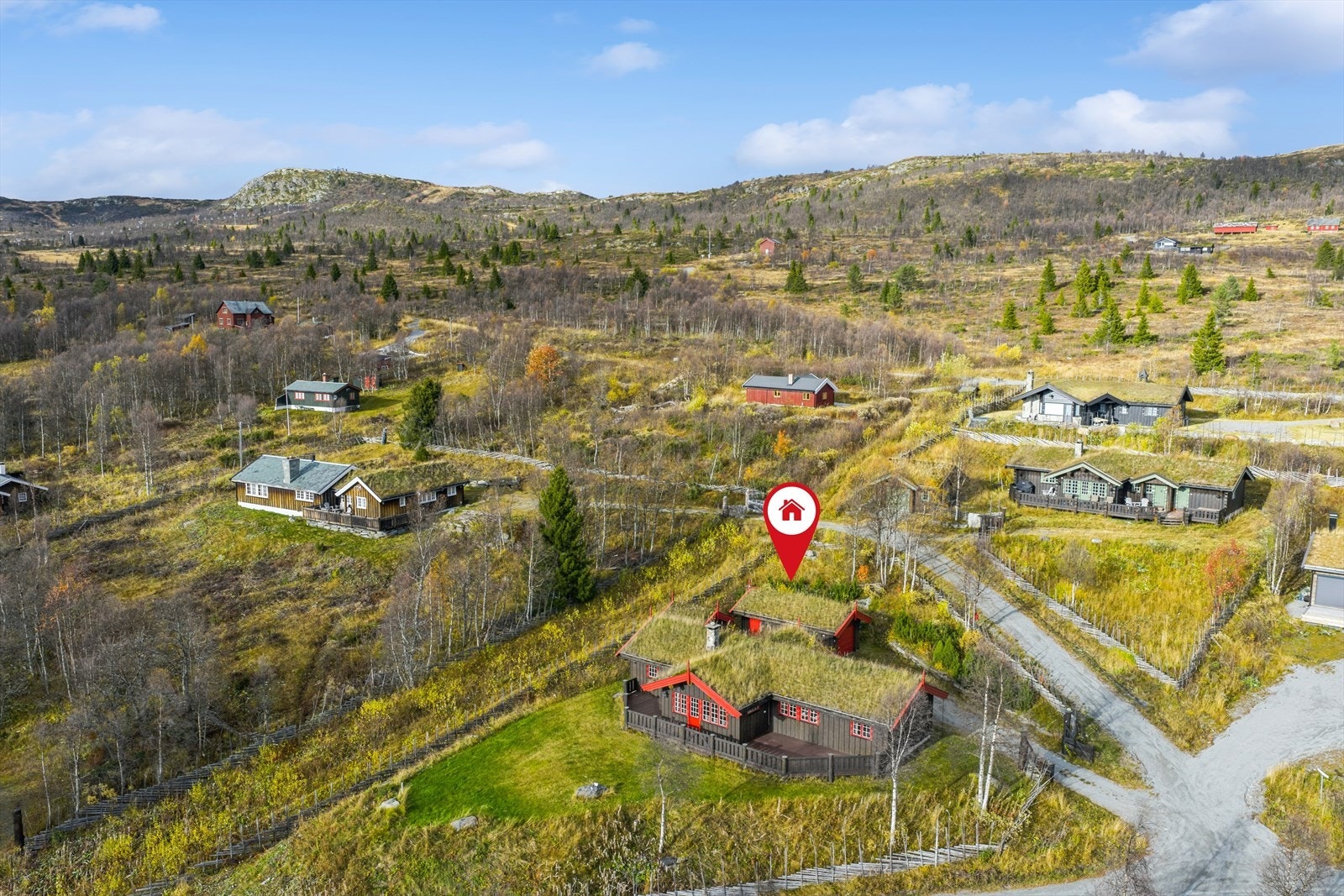 Velkommen til Hagastølsvegen 2 - en fritidseiendom som kombinerer komfort, natur og tilgjengelighet på beste vis! Fotograf: Tor Solberg. Galleribilde
