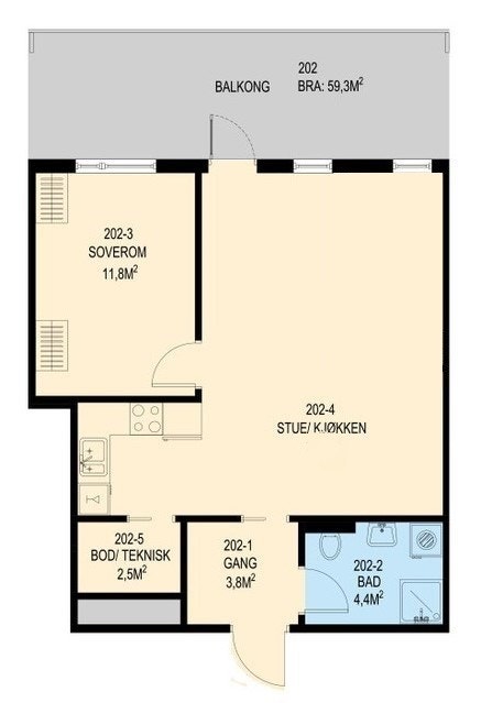 Planløsning Galleribilde