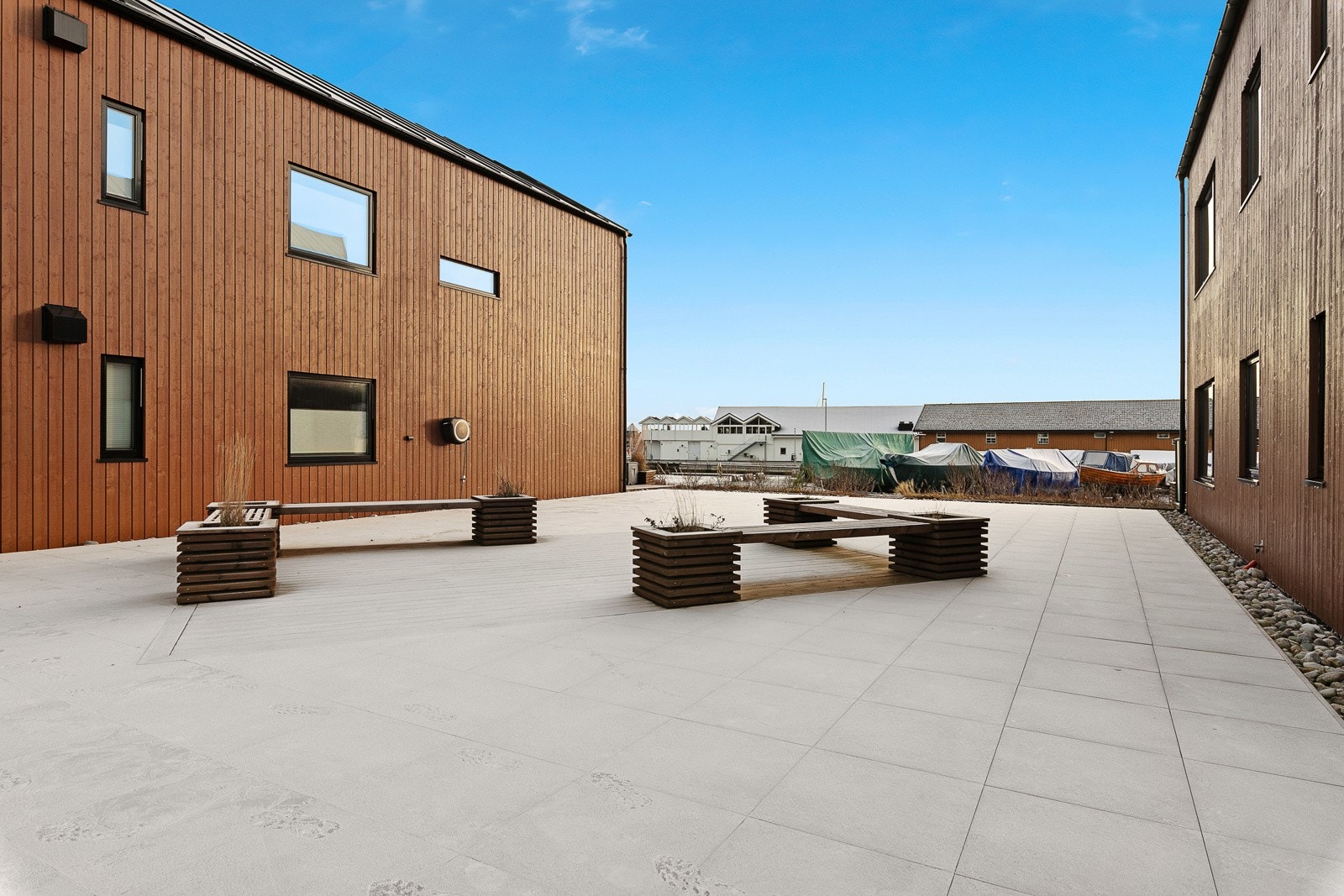 Fellesareal for beboerne i borettslaget Galleribilde