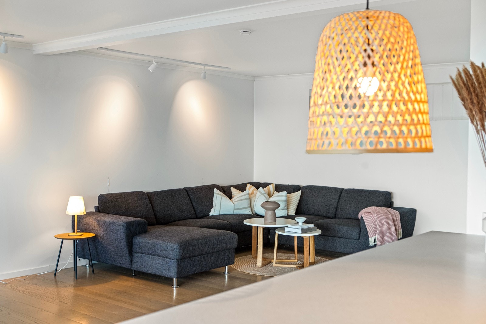 Stor stue med mange møbleringsmuligheter. Stuen er lys og luftig. Galleribilde