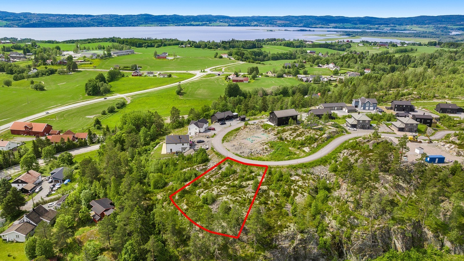 Stor og flott boligtomt på Fjellsrudåsen Galleribilde