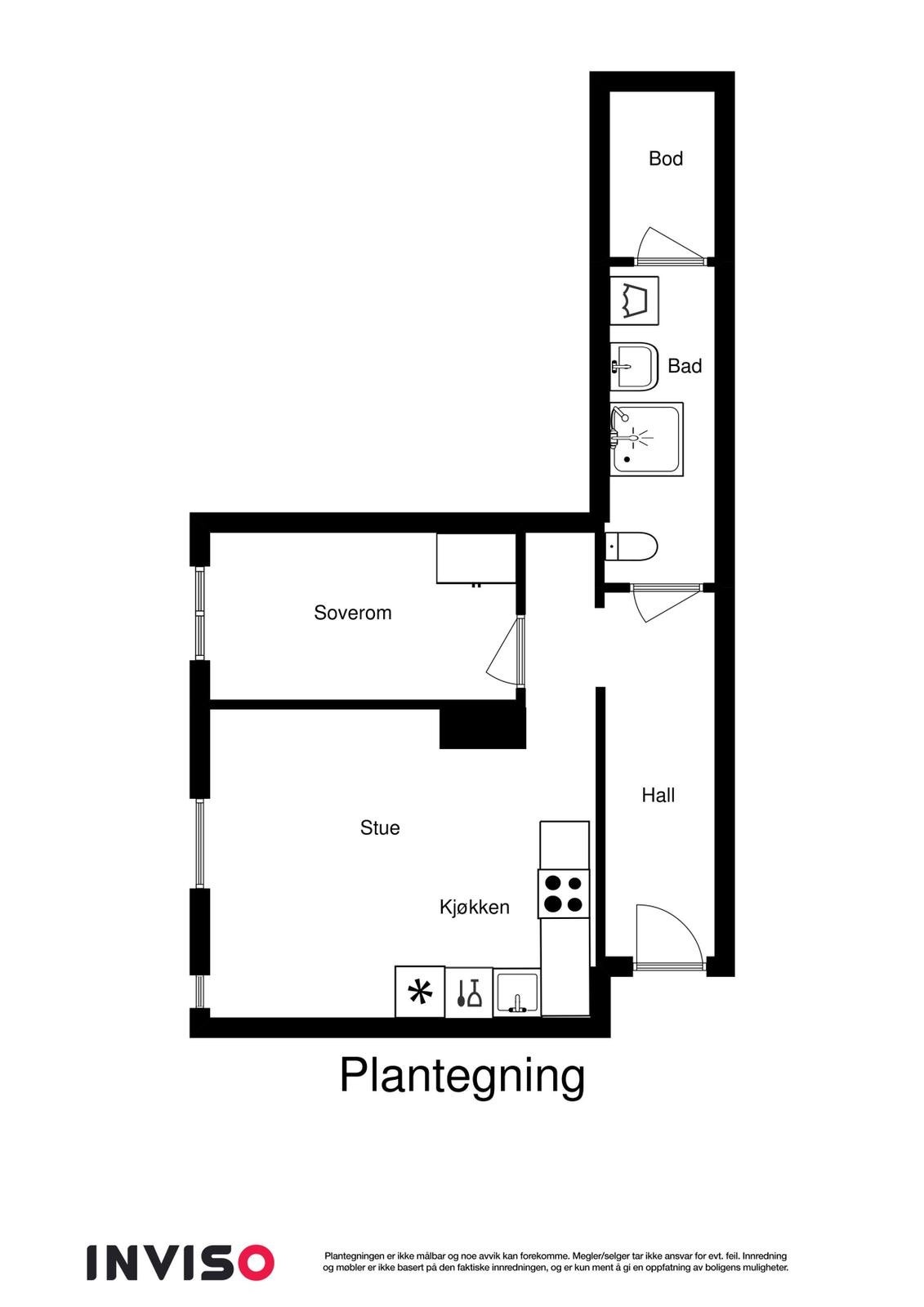 Plantegning. Galleribilde