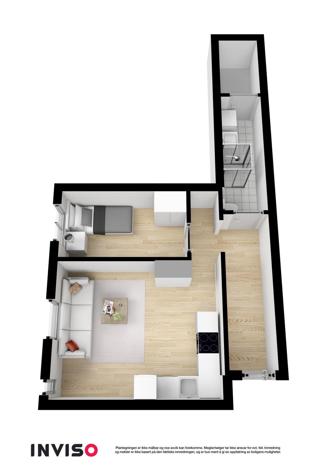 Plantegning. Galleribilde