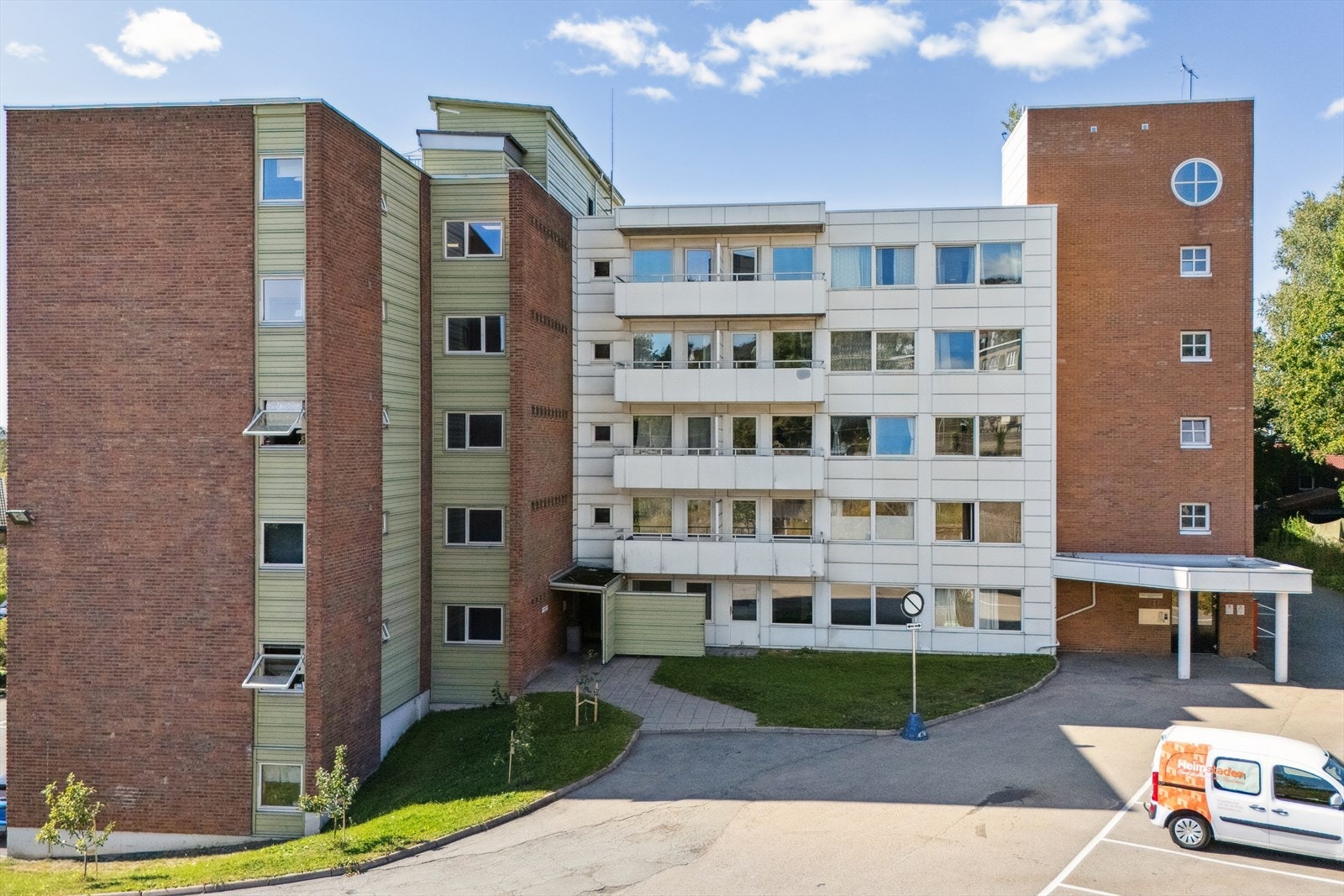 Borettslaget består av 75 andelsleiligheter. Galleribilde