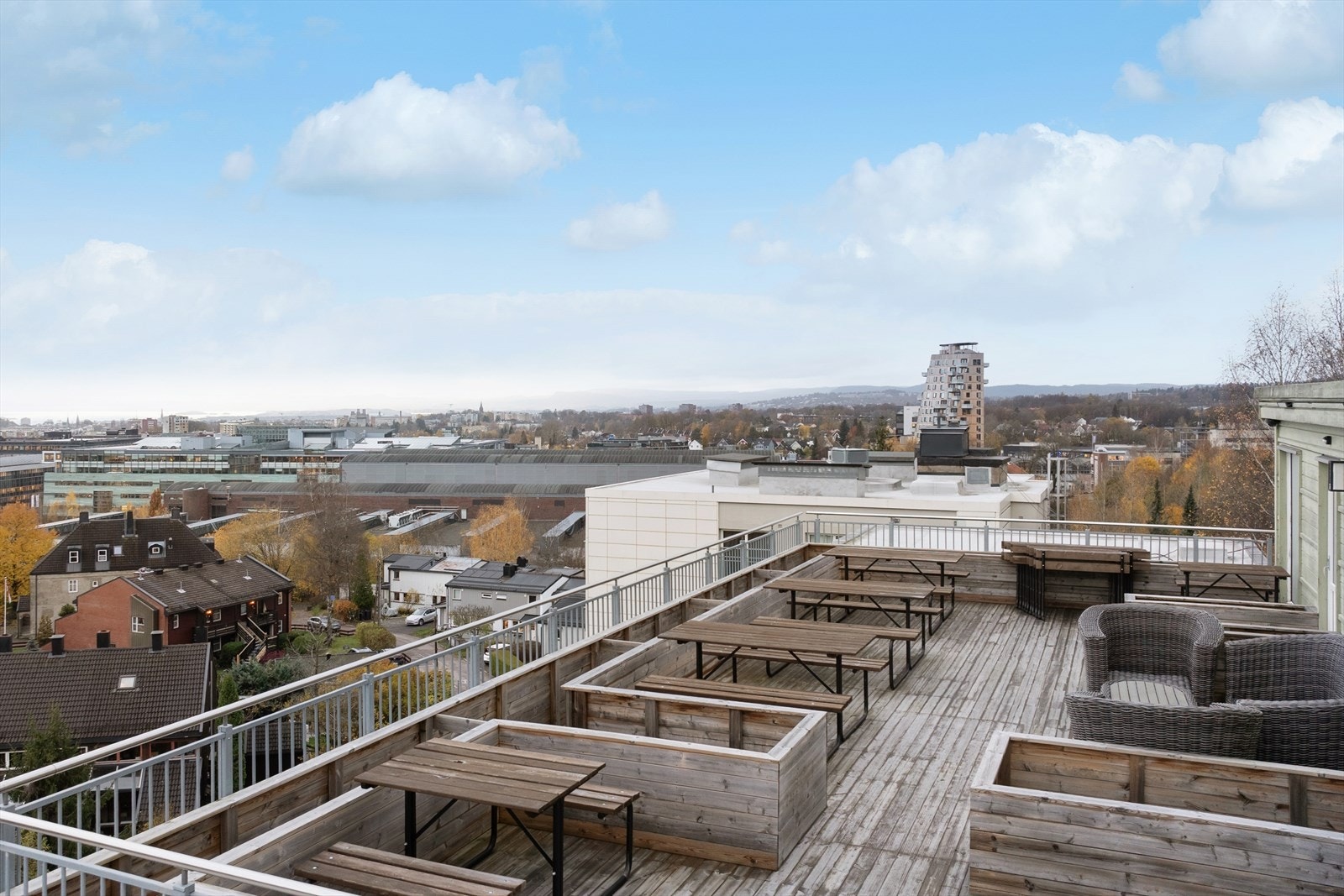 Her kan man invitere til sosiale sammenkomster. Galleribilde