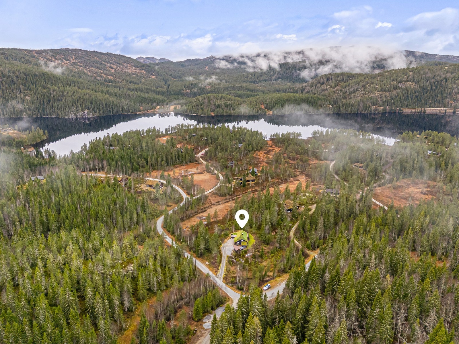 Naturskjønne omgivelser Galleribilde