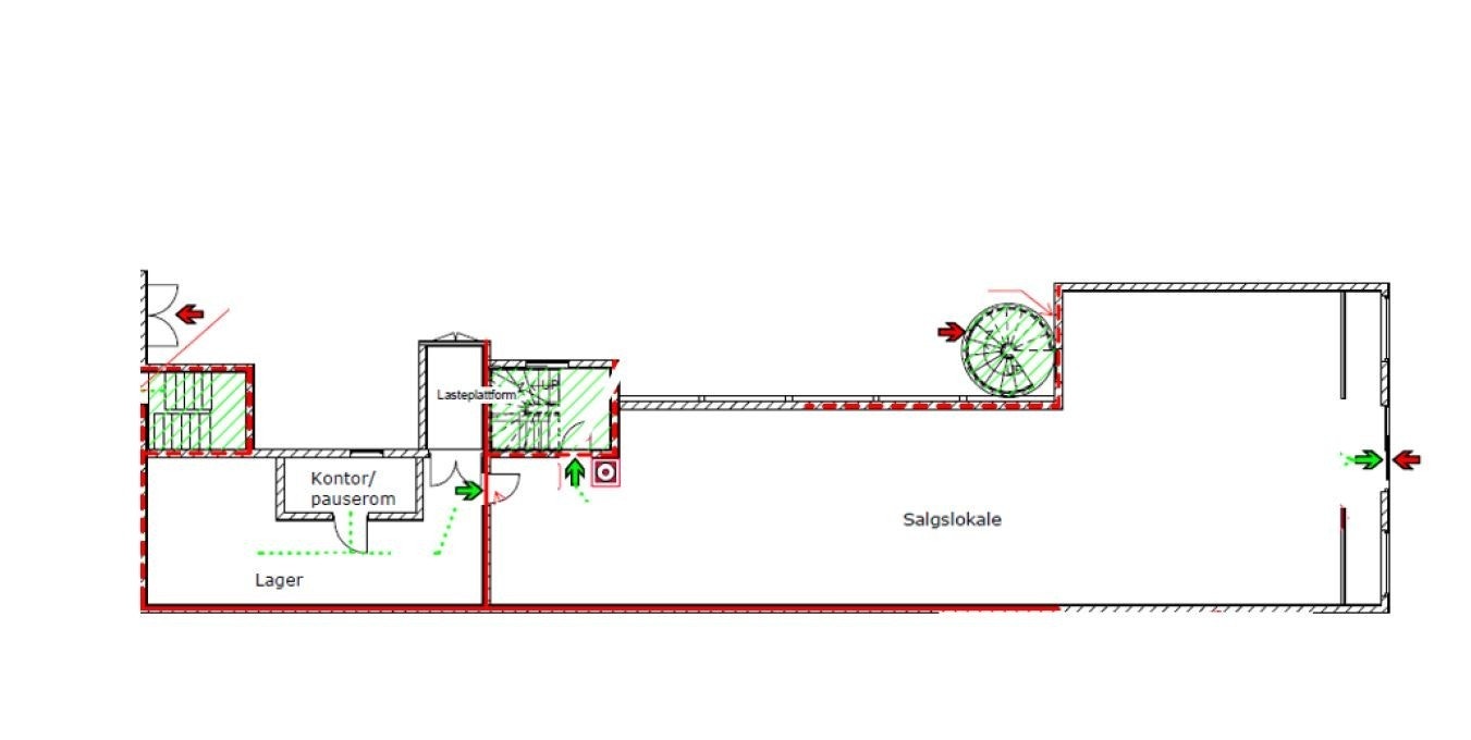 Plantegning 78 Galleribilde