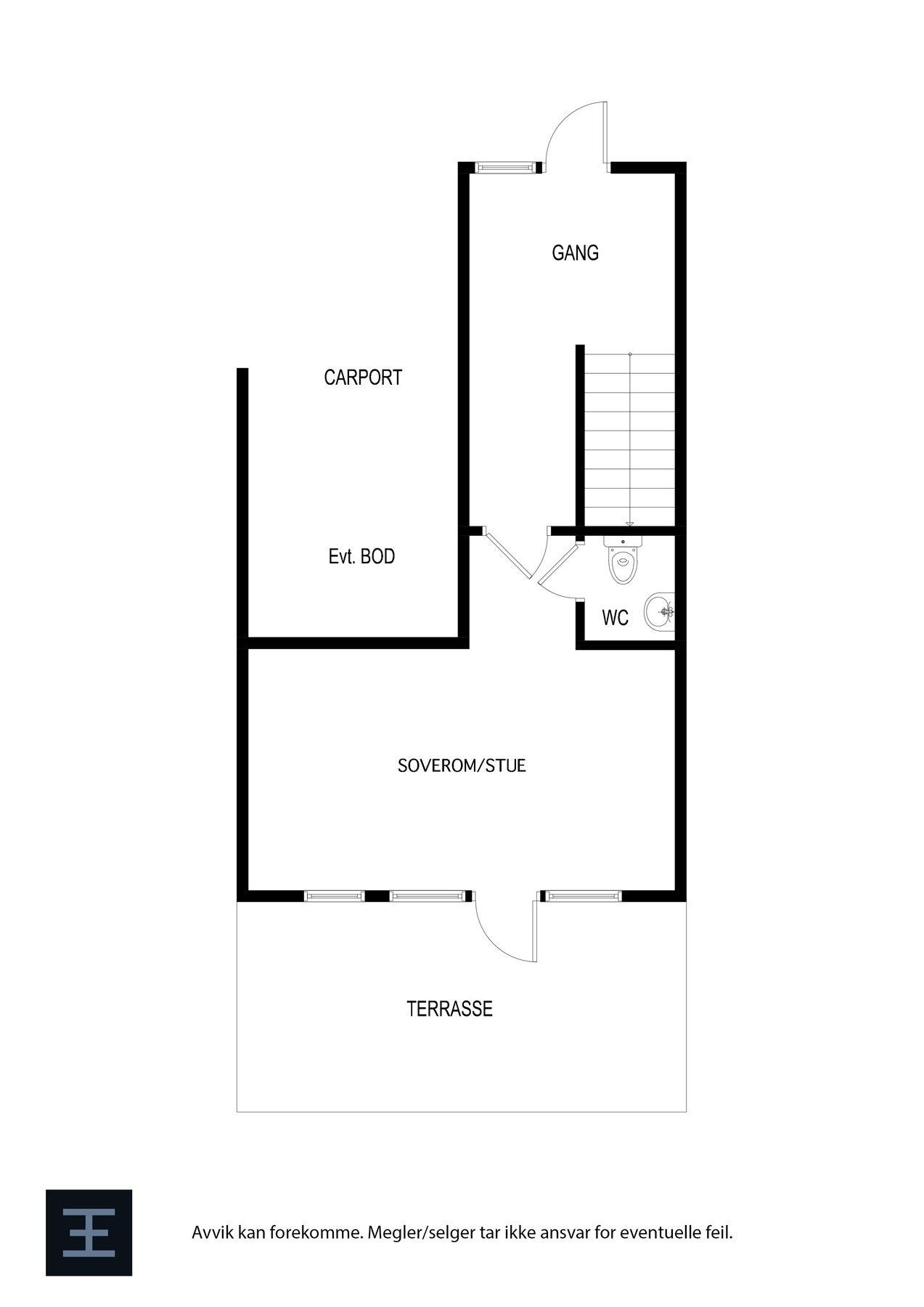 Plantegning | 1. etasje Galleribilde