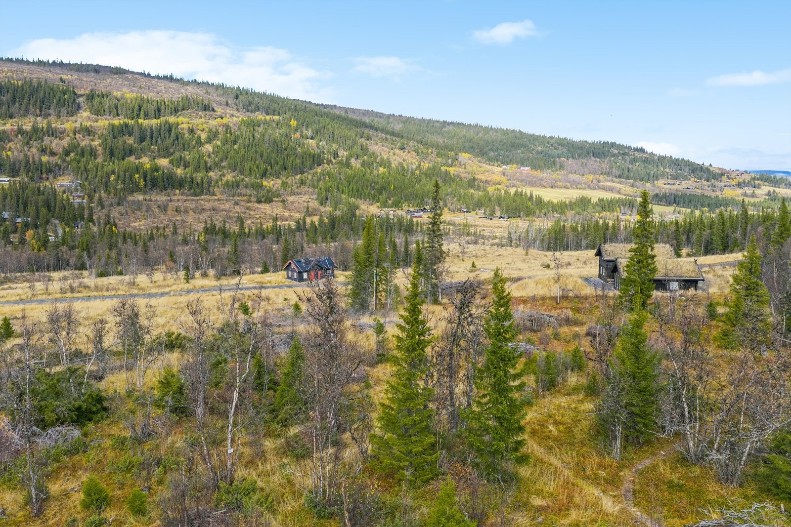 I Båtånlie 20 kan drømmehytta endelig bli virkelighet - med solrik tomt, utsikt og naturen rett utenfor døra. Galleribilde