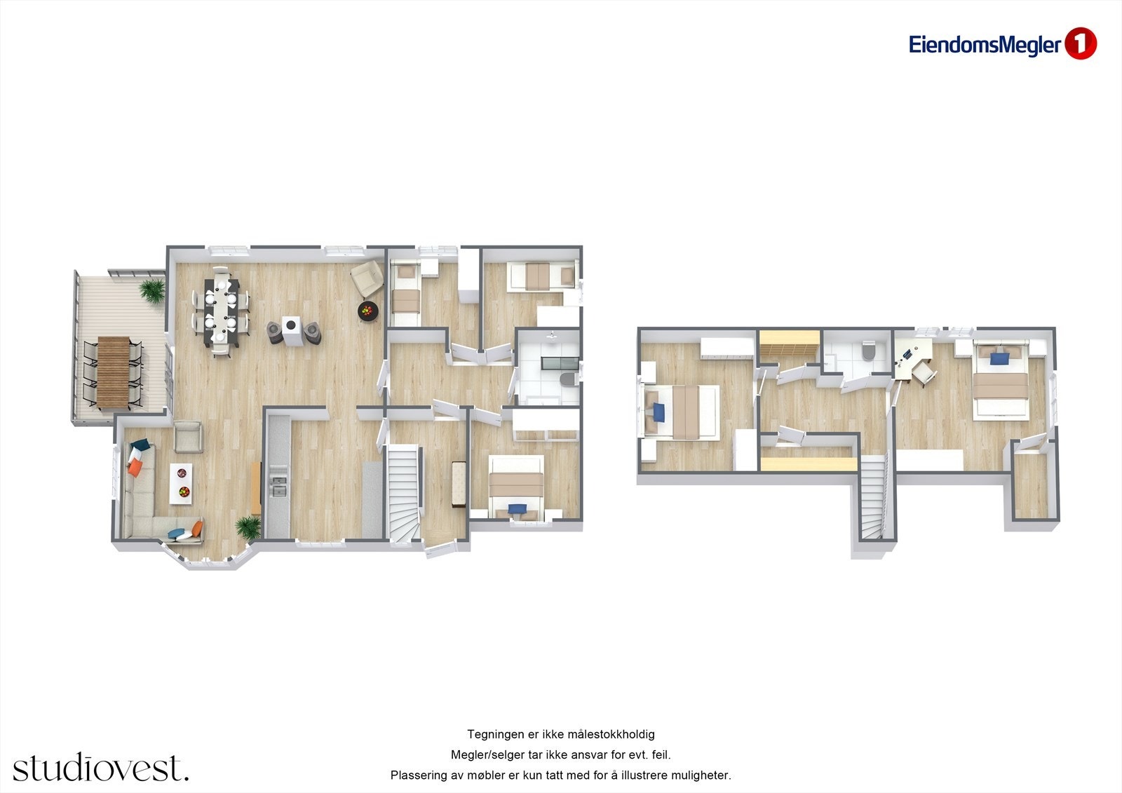 Planskisse 3D Galleribilde