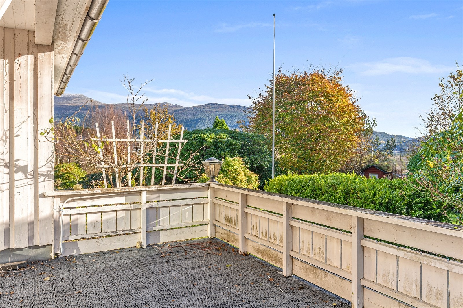 Terrasse med flott utsikt Galleribilde