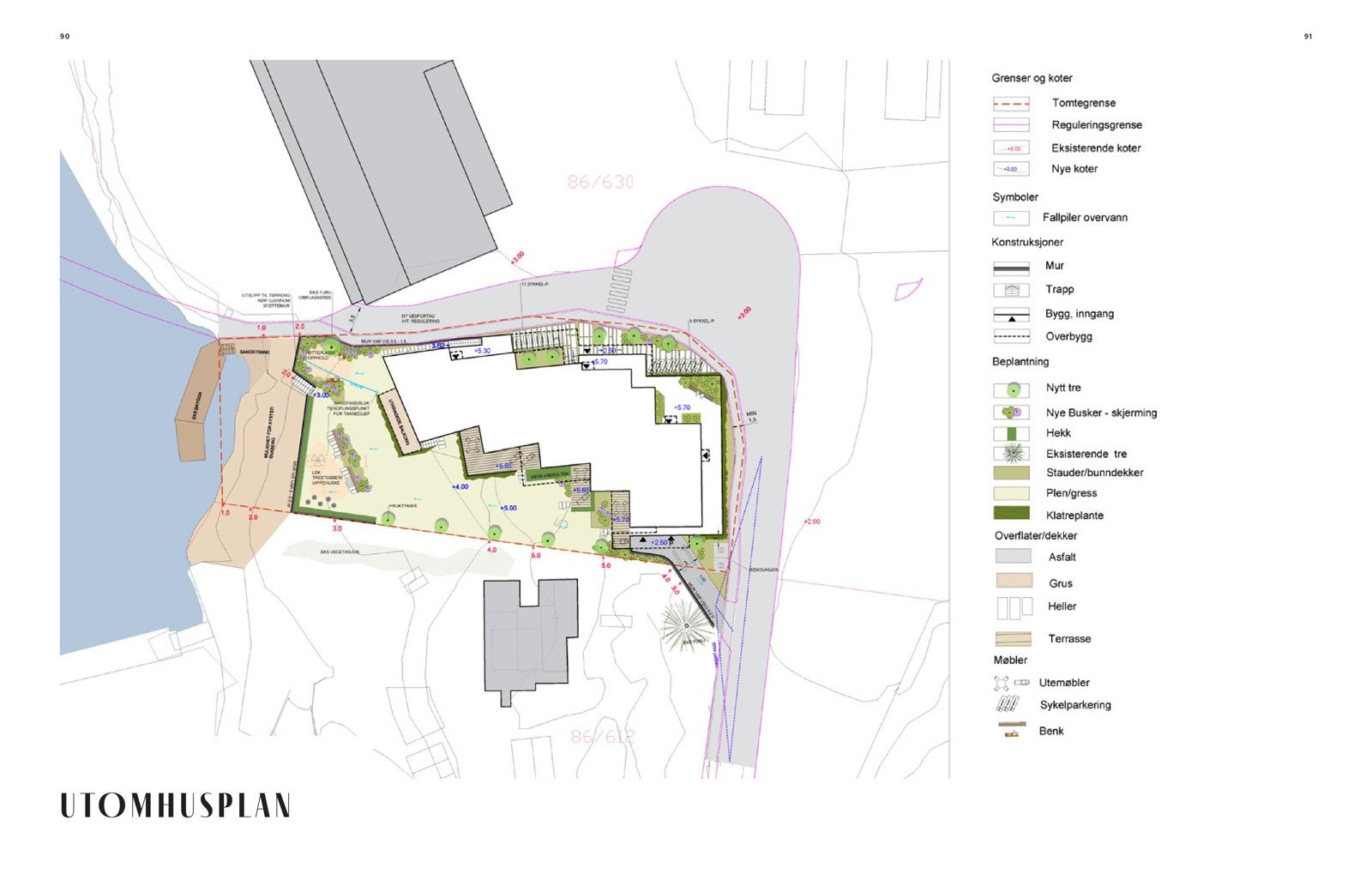 Utomhusplan Galleribilde