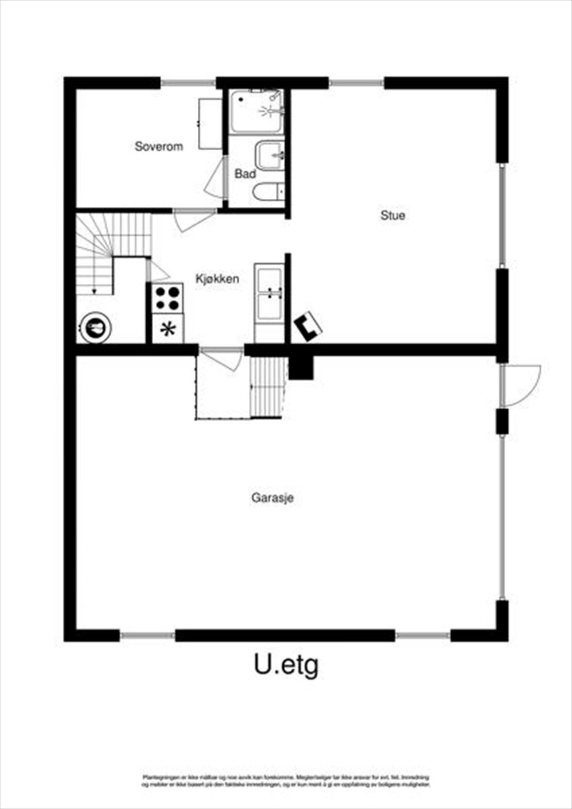 2.etasje - Plantegning Galleribilde