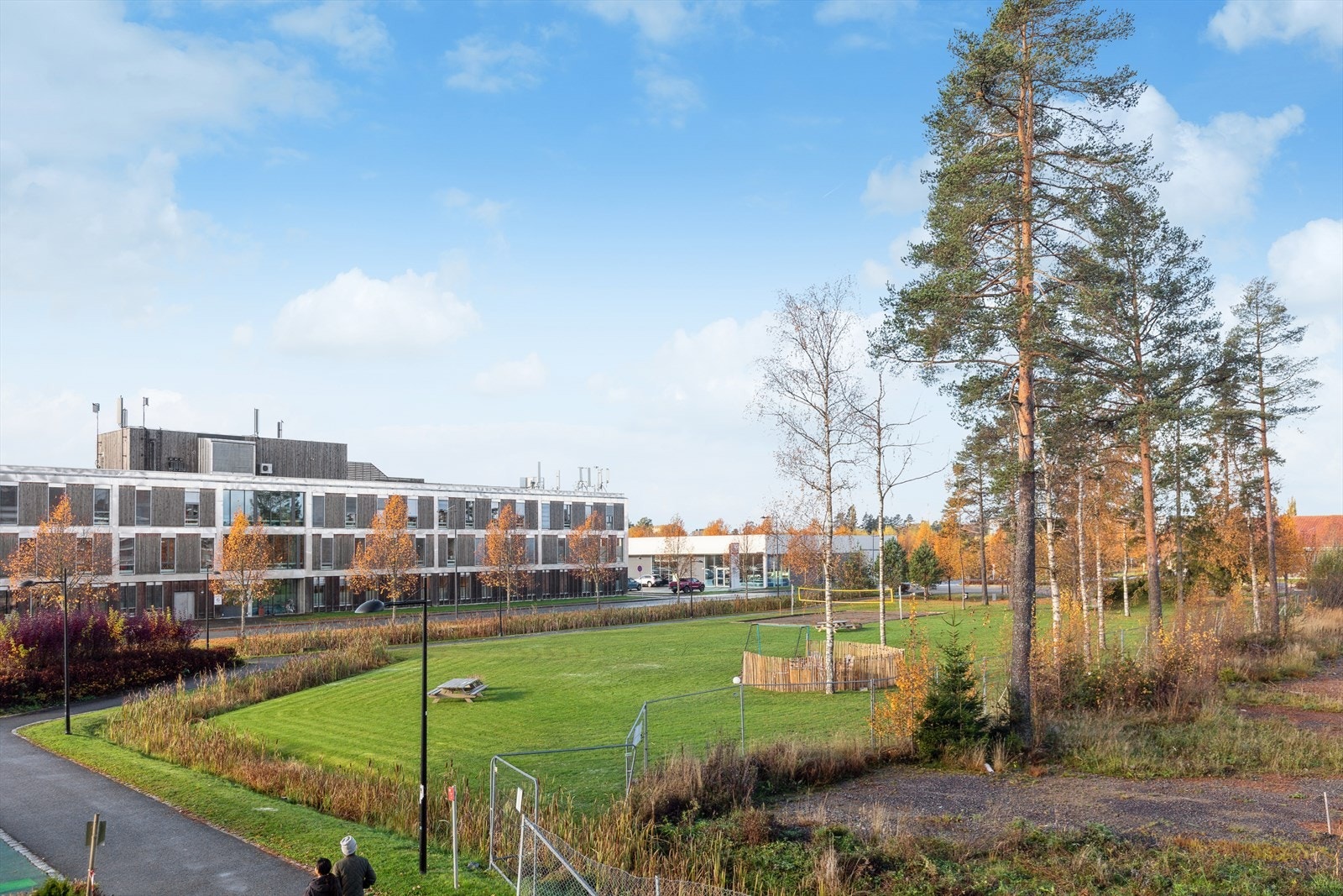 Utsikt fra balkongen Galleribilde