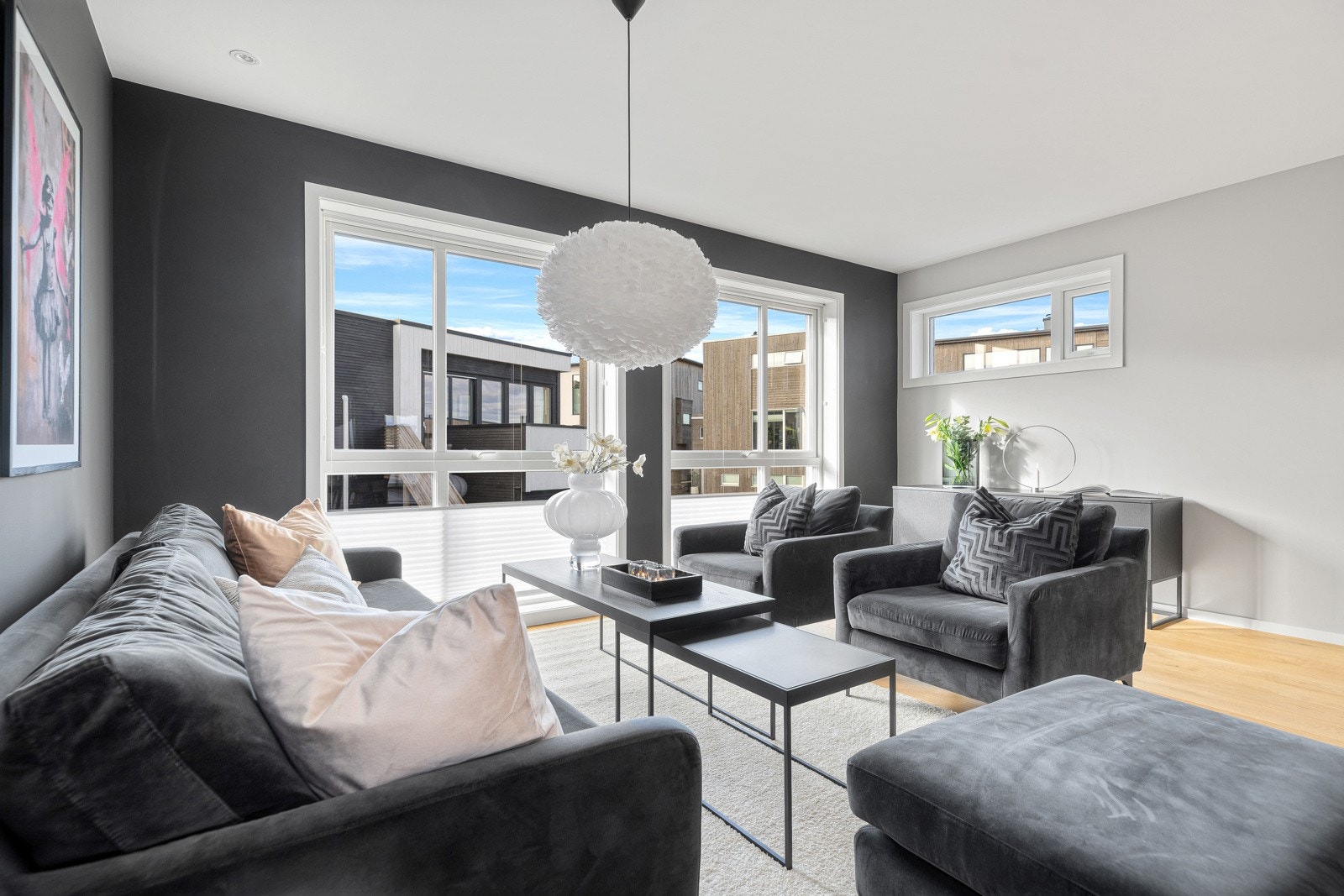 Stue/spisestue 2. etg. Galleribilde