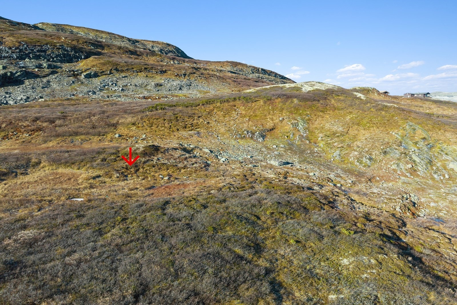 Tomta har strøm ført frem til tomtegrense. Kjøper står fritt til å opparbeide adkomstveg og etablere vann- og avløpsløsning i tråd med reguleringsbestemmelsene. Galleribilde