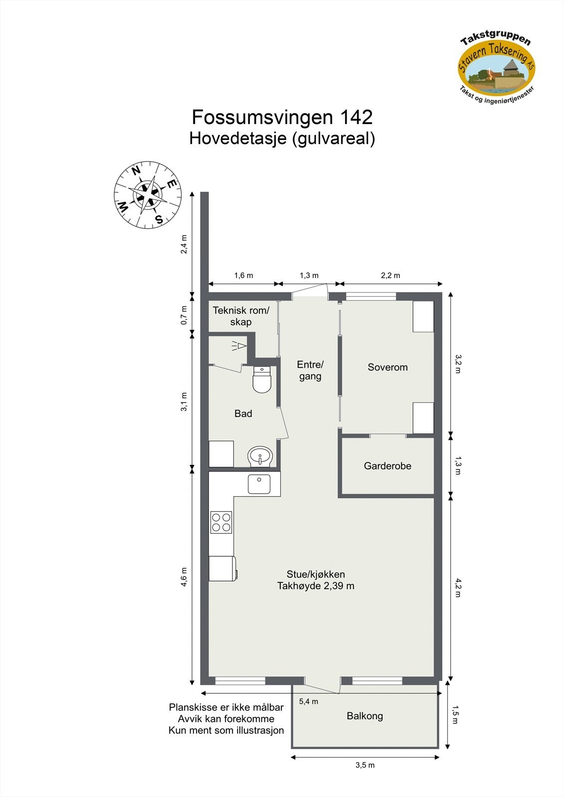 Plantegningen Galleribilde