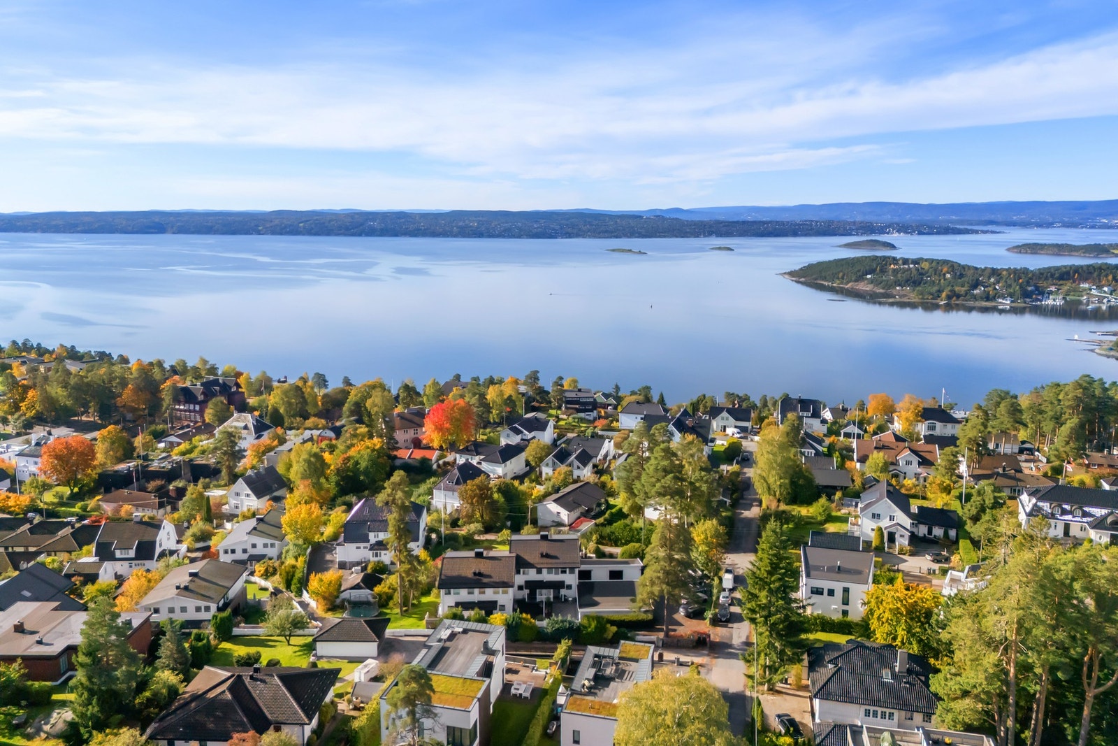 Høydefoto av nærområdet Galleribilde
