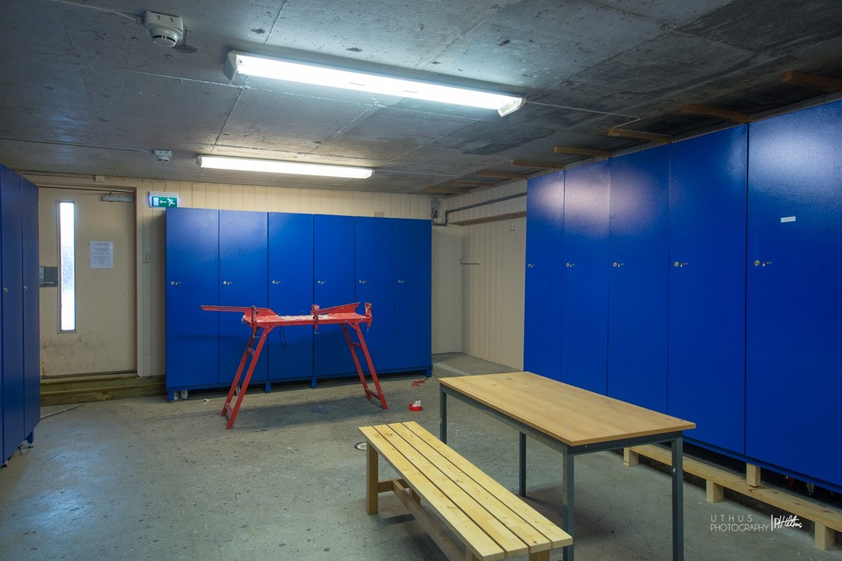 Skiboder og prepperom i felles kjeller Galleribilde